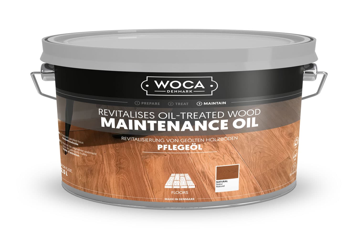 WOCA priežiūros alyva „Natural" 2,5L