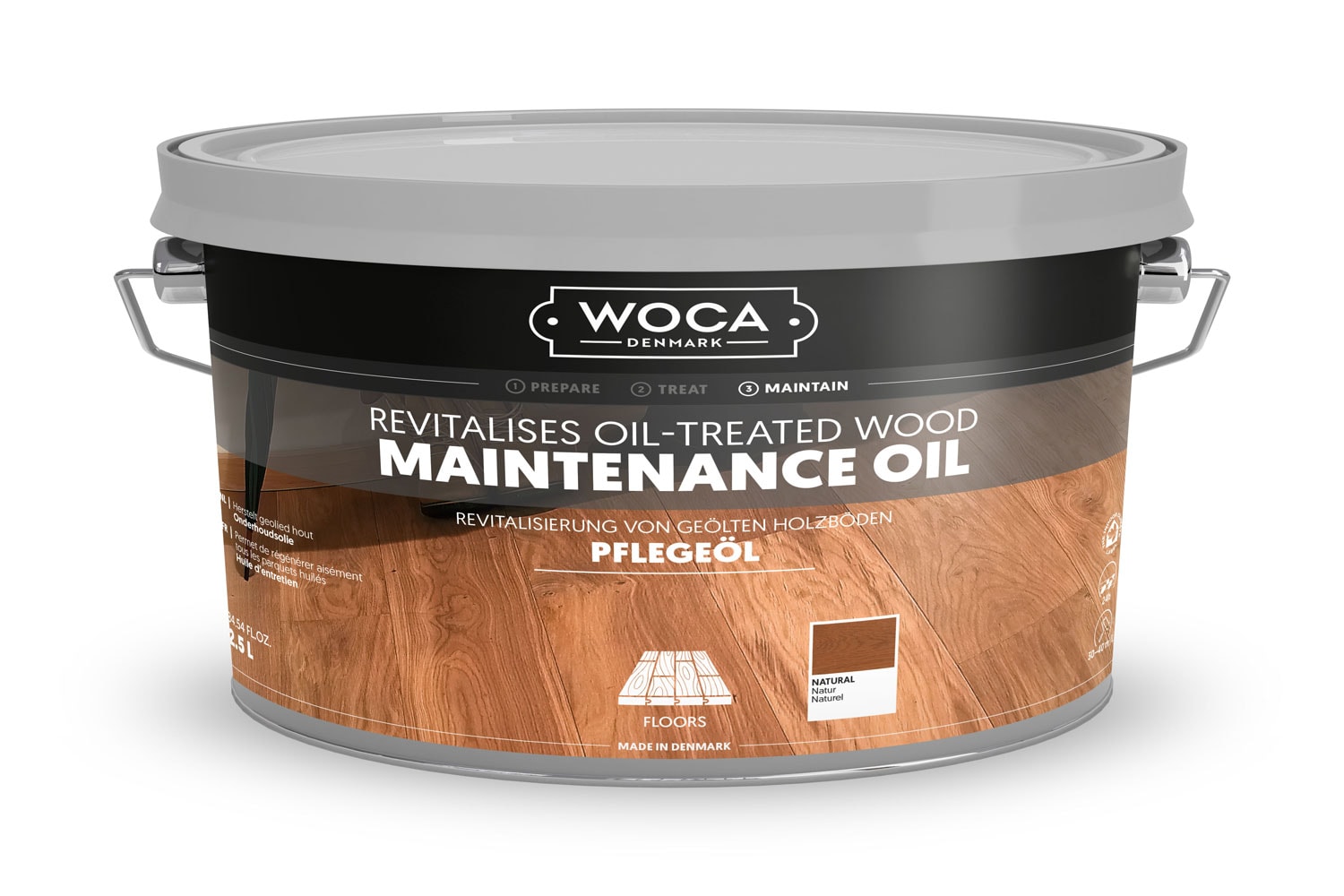 WOCA priežiūros alyva „Natural" 2,5L