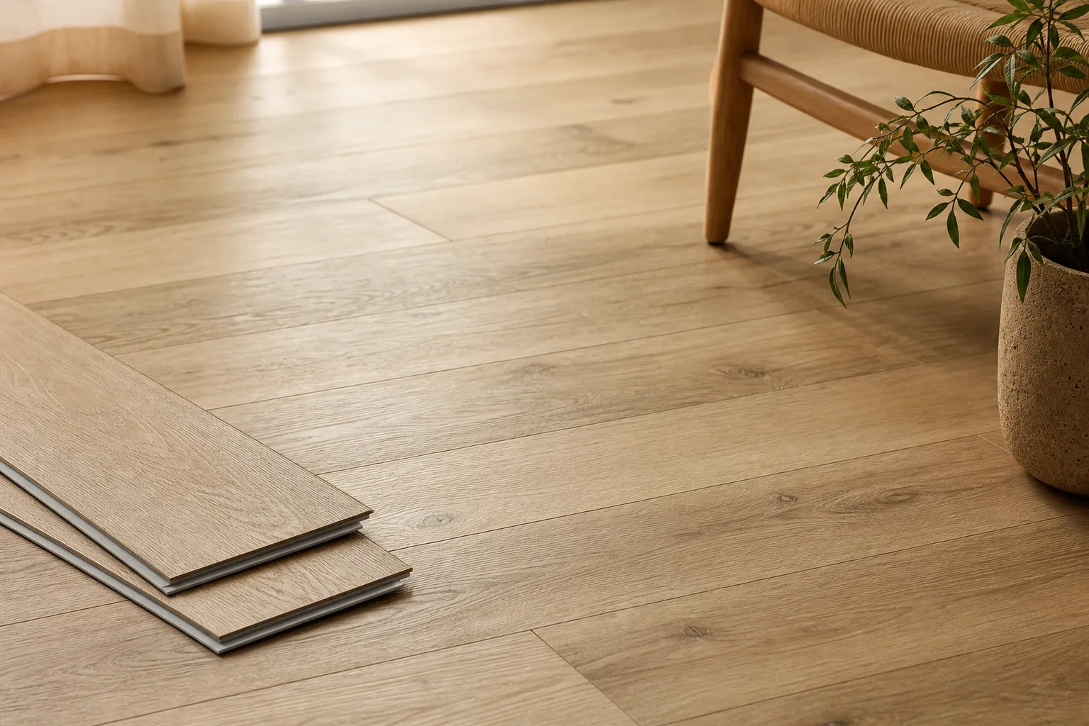 Vinilinės grindys, imituojančios medieną: parketo grožis ir vandens atsparumas — Terris Timber