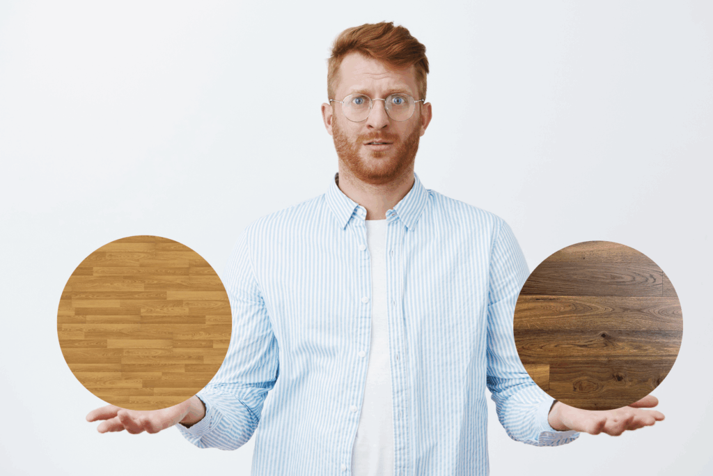 Parketas ar laminatas — palyginimas vienoje patalpoje